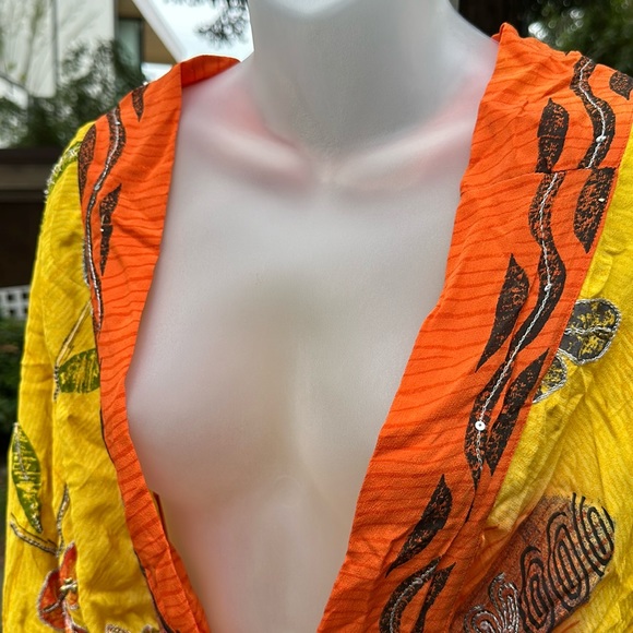 Sun Child Silk Jacket with Belt - Picture 4 of 9
